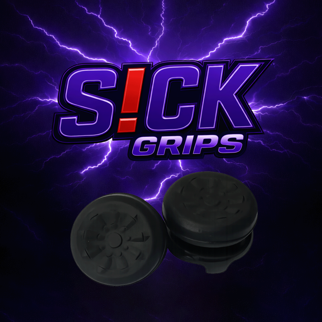 PS5 - S!CK GRIPS Performance Gaming Thumb Grips - BLACK