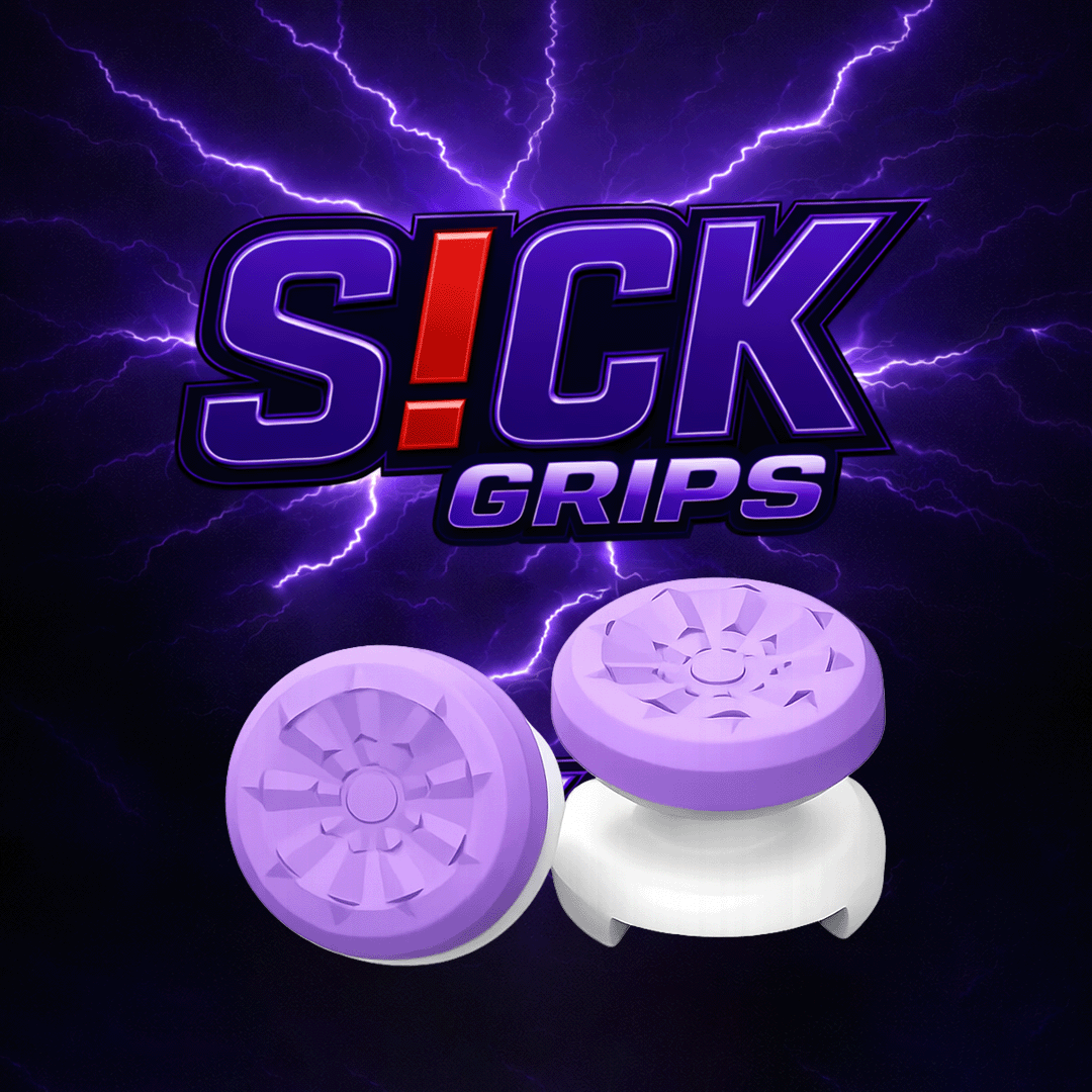 PS5 - S!CK GRIPS Performance Gaming Thumb Grips - PURPLE